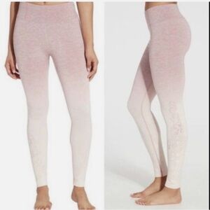 CALIA by Carrie Underwood 7/8 Mesa Rose Ombré Leggings  - Size Medium
